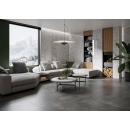 Gres Modern Concrete Silky Cristal Graphite Lappato 1197x1197x8 Cerrad + La Mania