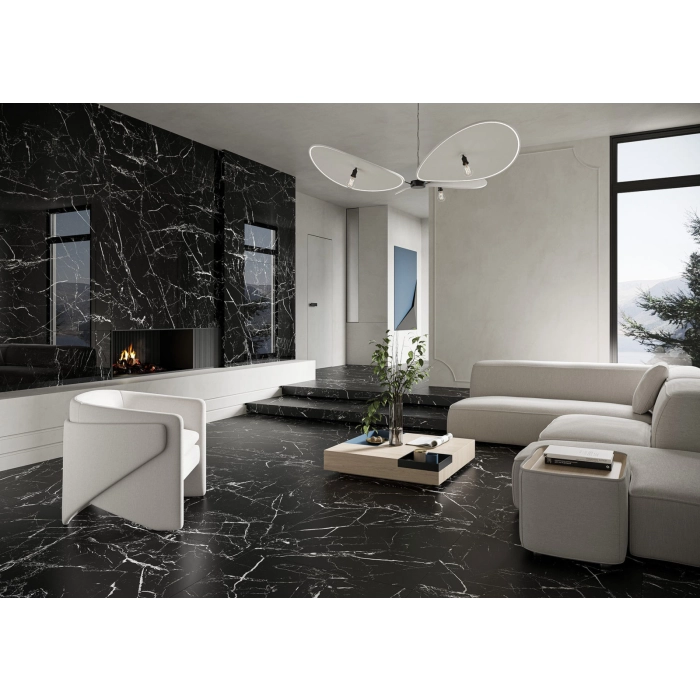 Gres Marmo Morocco Black 797x797x8 Cerrad + La Mania