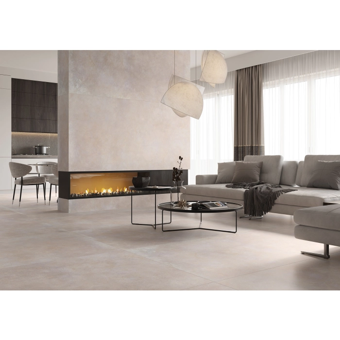 Gres Modern Concrete Ivory 797x797x8 Cerrad + La Mania