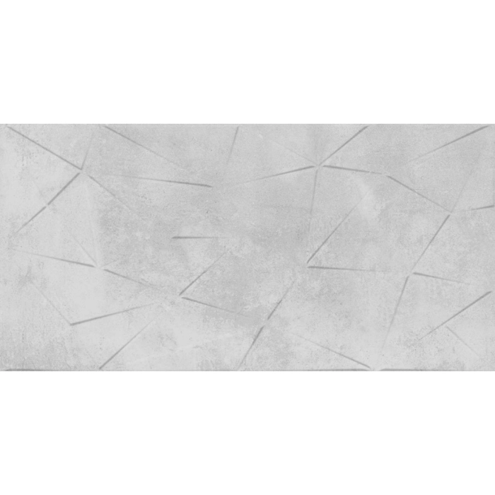 Chicago Light Grey Triangles 30x60 Rect. (0,9) Polished Egen