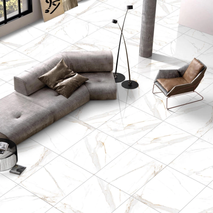 Verona Gold 60x60x7mm Rect. (1,44) Polished Egen