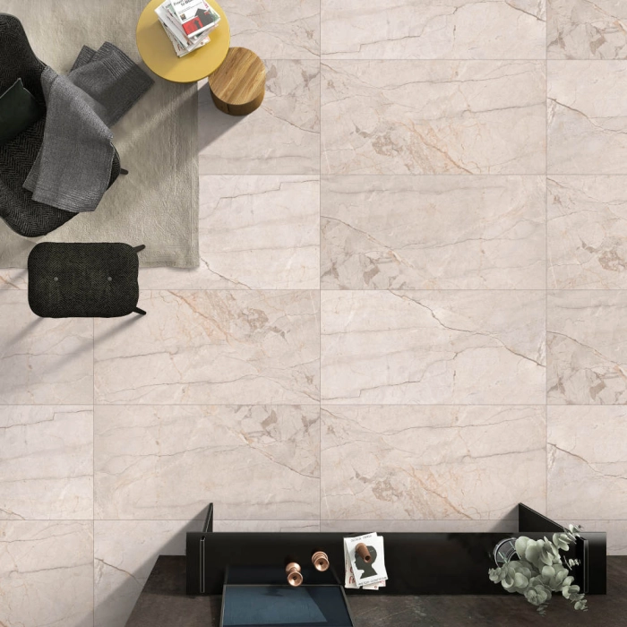 Morella Crema 60x120x7mm Rect.(2,16) Rocker Egen