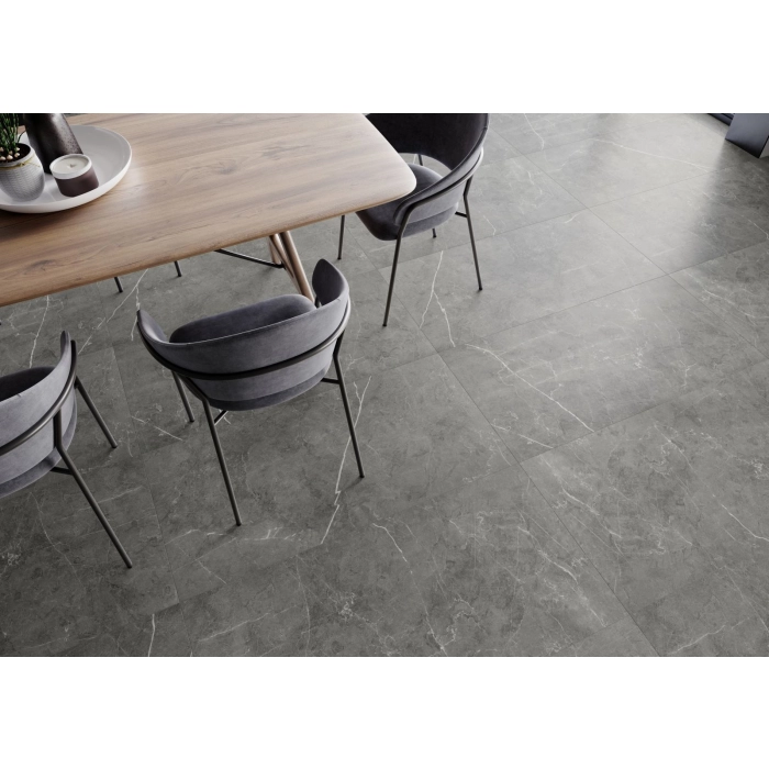 Katania Dark Grey 59,7x119,7 Gres Szkliwiony Rektyfikowany Matowy Ceramica Limone