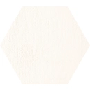 Dekor ścienny Mild Garden white hex 22,1x19,2 Tubądzin