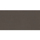 Stopnica podłogowa Industrio Dark Brown MAT 59,8x29,6 Tubądzin