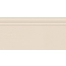 Stopnica podłogowa Industrio Ivory MAT 59,8x29,6 Tubądzin