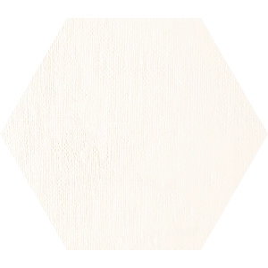 Dekor ścienny Mild Garden white hex 22,1x19,2 Tubądzin