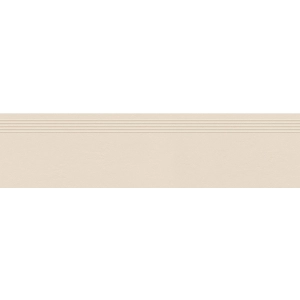 Stopnica podłogowa Industrio Ivory MAT 119,8x29,6 Tubądzin