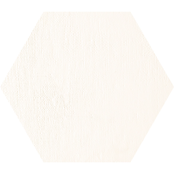 Dekor ścienny Mild Garden white hex 22,1x19,2 Tubądzin