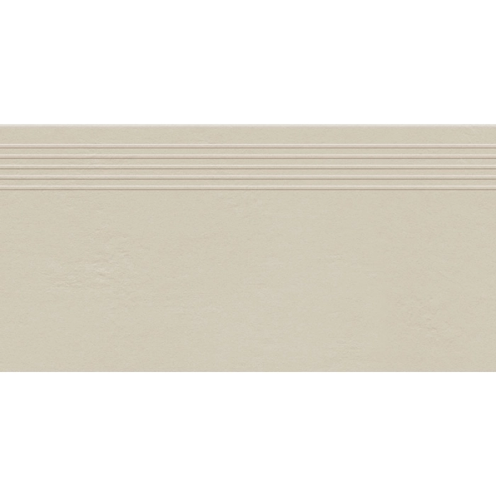 Stopnica podłogowa Industrio Cream MAT 59,8x29,6 Tubądzin