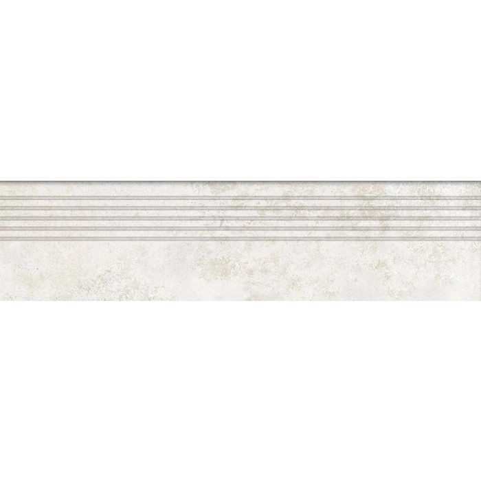Stopnica podłogowa Torano white MAT 119,8x29,6 Tubądzin
