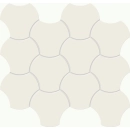 Mozaika gresowa Cielo e Terra Bianco Up Down 1 MAT 29,8x34,3x1 Tubądzin