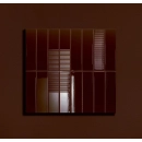 Płytka ścienna Groove brown 1 gloss STR 29,8x7,8x1 Tubądzin