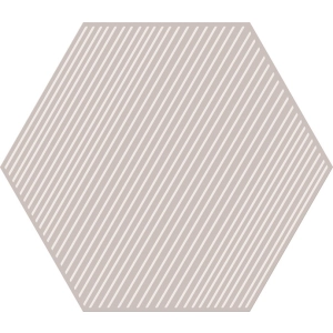 Dekor ścienny Cielo e Terra Beige Geometry 3 MAT 22,1x19,2x1 Tubądzin