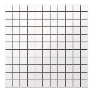 White a mozaika gl. 29,8x29,8 Tubądzin Maciej Zień