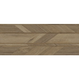 Płytka ceramiczna matowa Porcelanosa Gent Arrow 3D Roble 59,6x150 cm