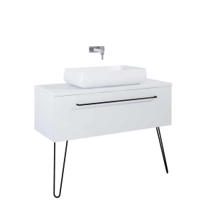 Szafka Futuris 120 1S White Hg Pdw 166934 Elita