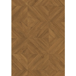 Podłoga laminowana Quick-Step Impressive Patterns IPA4162 dąb Chevron brązowy