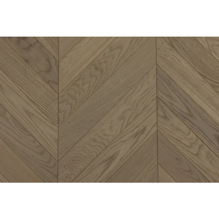 Podłoga drewniana warstwowa DĄB BERO CHEVRON JODŁA FRANCUSKA MIX