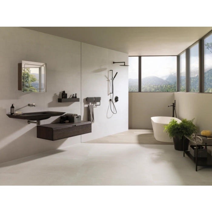 Płytka ceramiczna matowa Porcelanosa Bottega White 120x120 cm