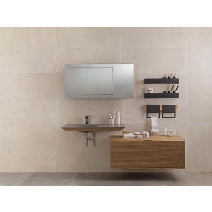 Płytka ceramiczna matowa Porcelanosa Bottega Caliza 45x120 cm