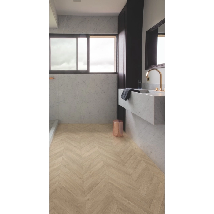 Podłoga laminowana Quick-Step Impressive Patterns IPA4164 dąb Chevron ciemnoszary