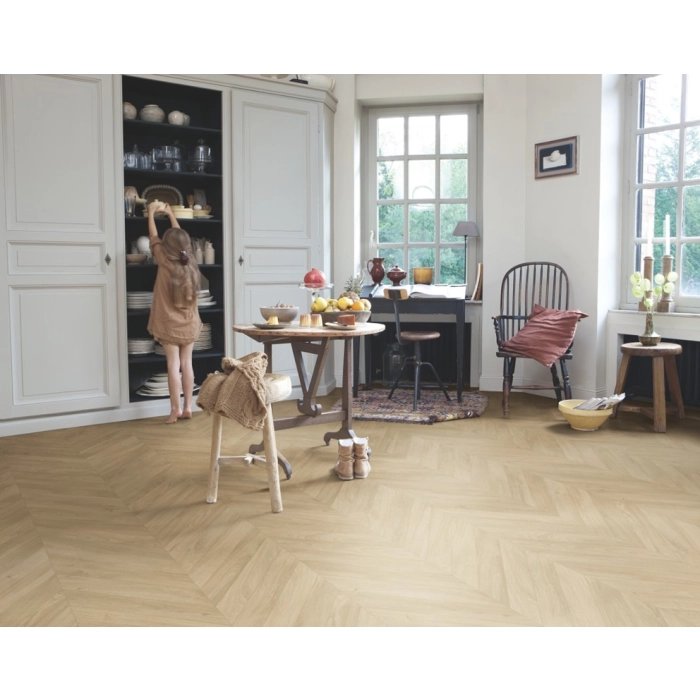 Podłoga laminowana Quick-Step Impressive Patterns IPA4160 dąb Chevron średni