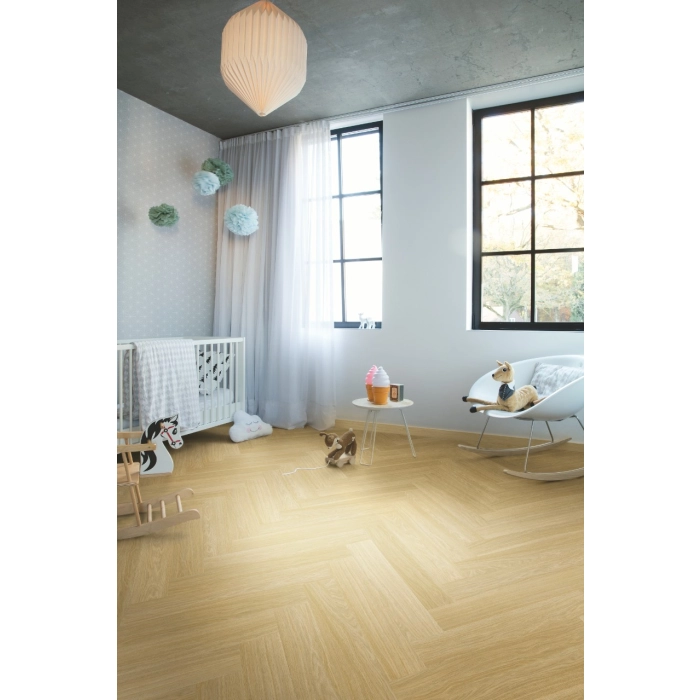 Panel winylowy jodełka Quick Step Pristine Glue serene oak medium natural SGHBC20332
