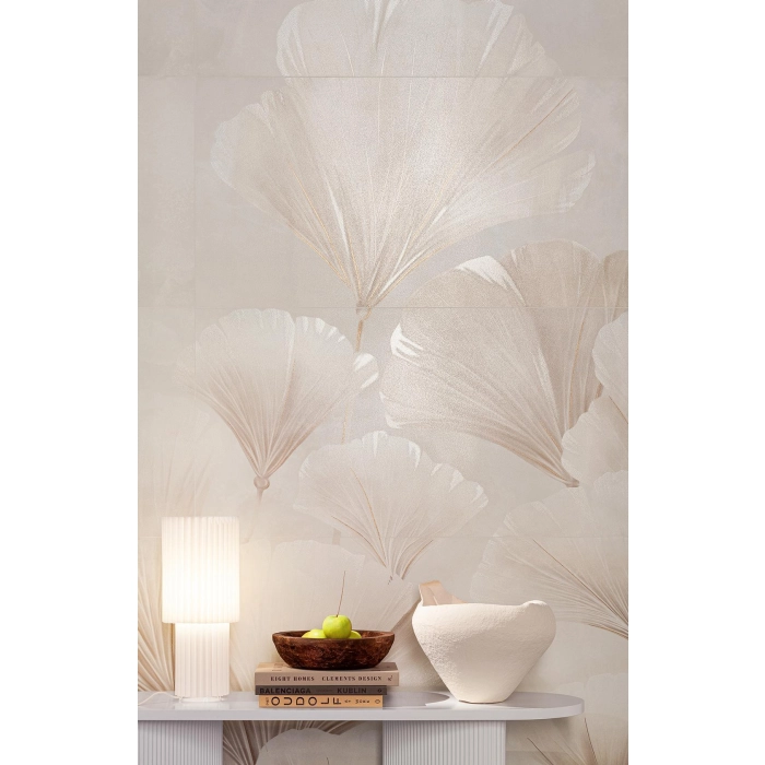 Obraz gresowy ścienny Albiano leaves left A 119,8x59,8x0,8 Tubądzin