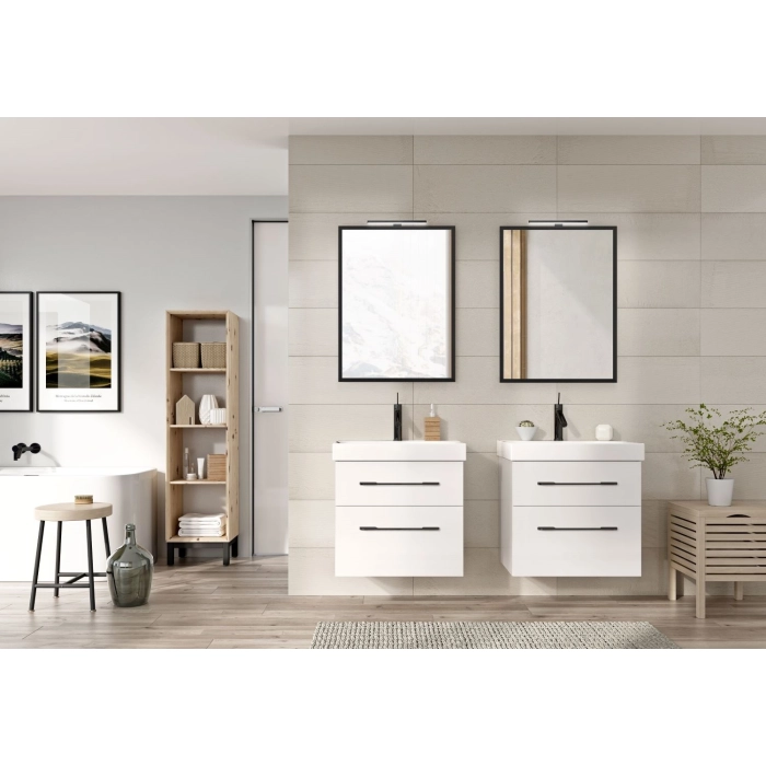 Szafka Barcelona 60 2S White Matt Pdw 169118 Elita