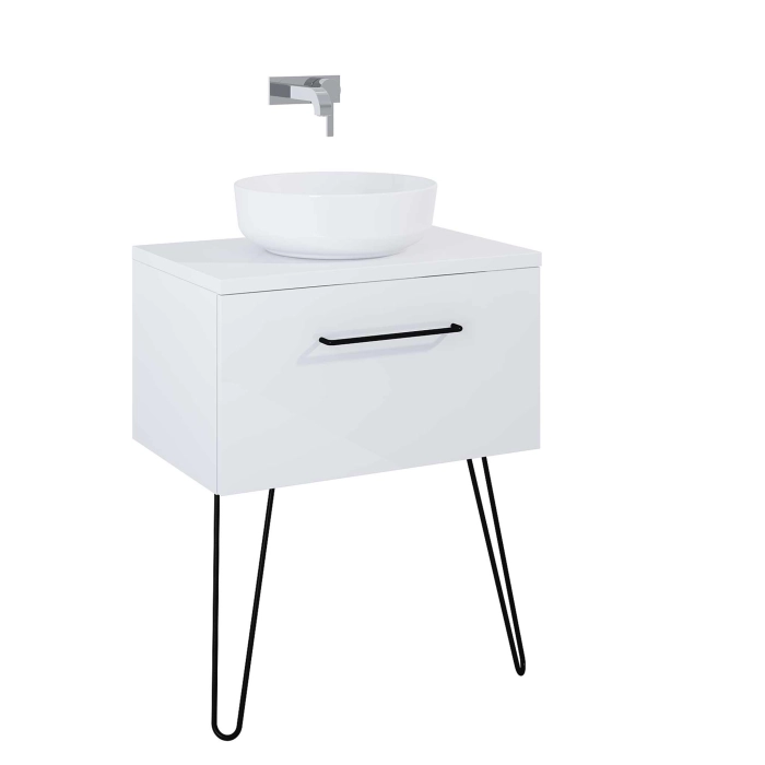 Szafka Futuris 70 1S White Hg Pdw 166932 Elita