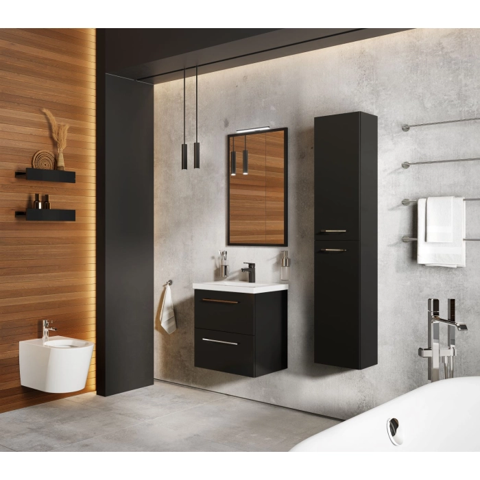 Słupek Roma Plus Compact 30 2D Black Matt Pdw 168521 Elita