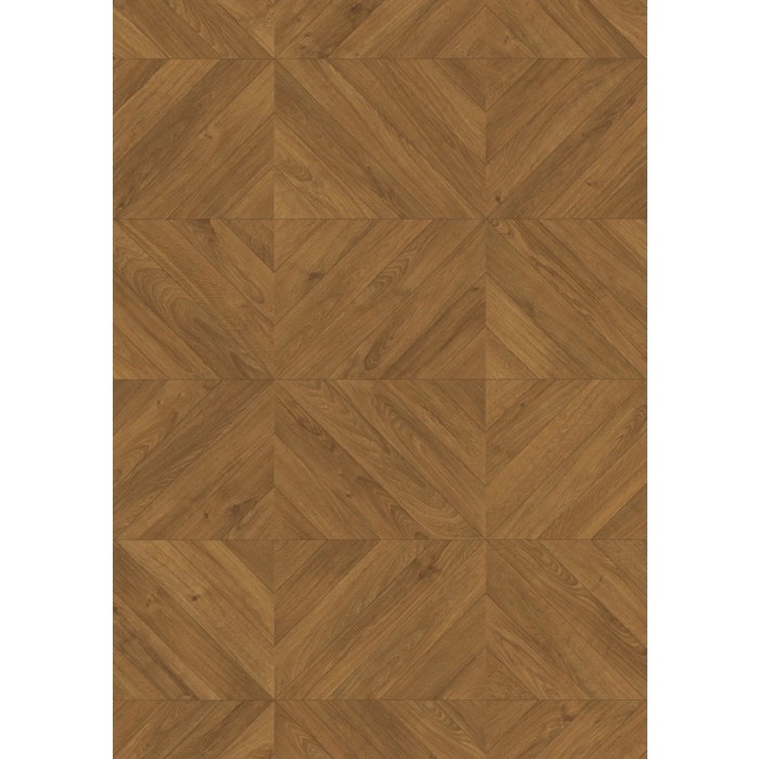 Podłoga laminowana Quick-Step Impressive Patterns IPA4162 dąb Chevron brązowy