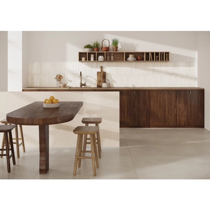 Monpelli White Cegiełka Struktura B Połysk 6,5x29,8 Paradyż