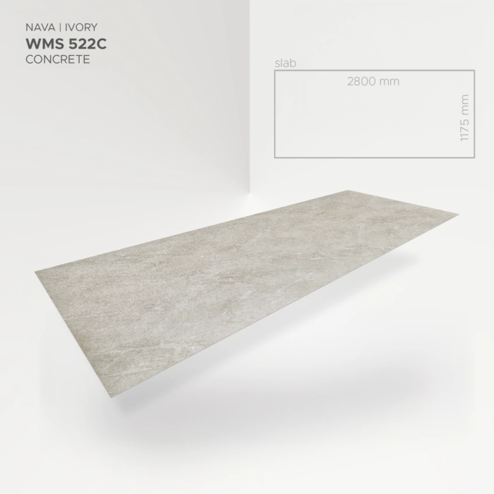 Modee Slab Mineralny SPC Nava Ivory 522C 2800x1175 mm