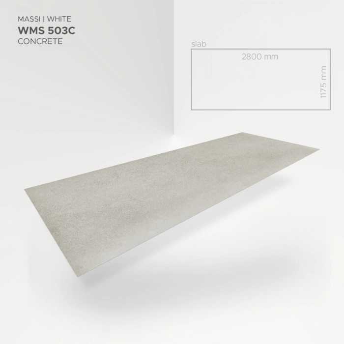 Modee Slab Mineralny SPC Massi White 503C 2800x1175 mm