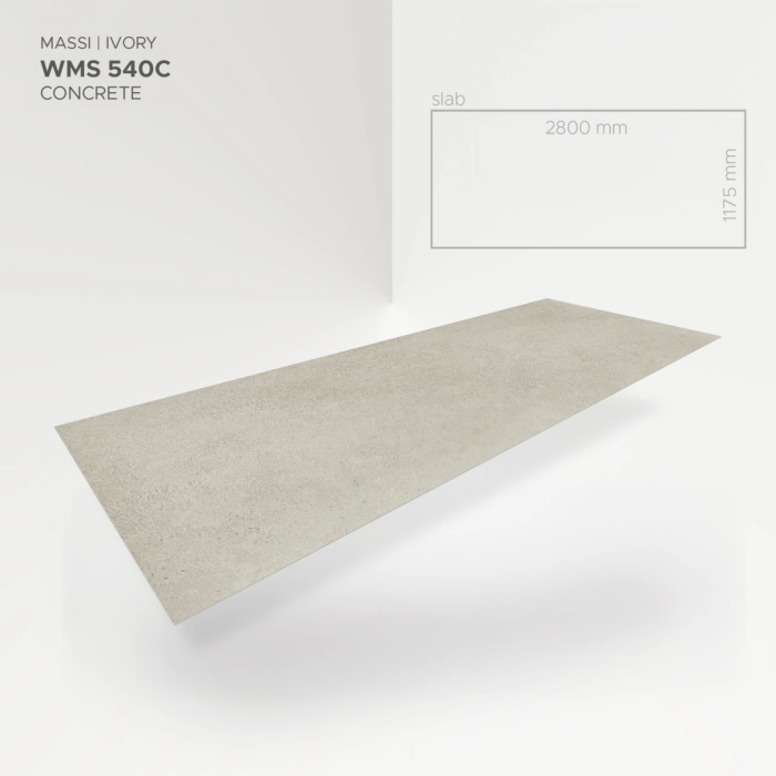 Modee Slab Mineralny SPC Massi Ivory 540C 2800x1175 mm