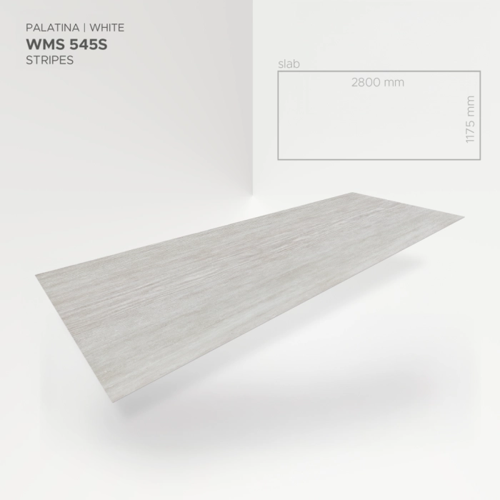 Modee Slab Mineralny SPC Palatina White 545S 2800x1175 mm