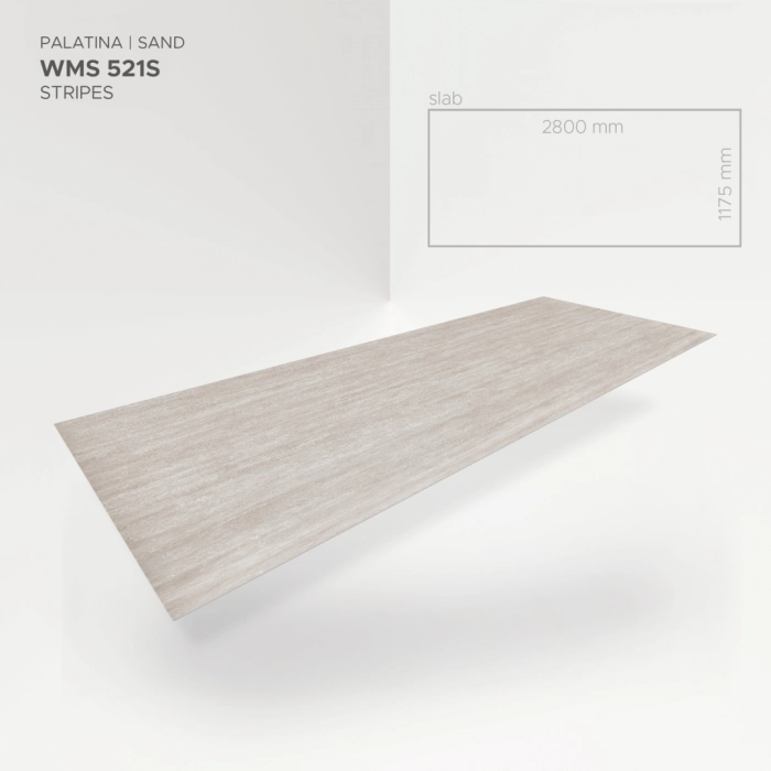 Modee Slab Mineralny SPC Palatina Sand 521S 2800x1175 mm