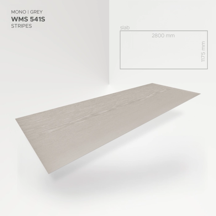 Modee Slab Mineralny SPC Mono Grey 541S 2800x1175 mm