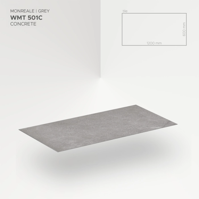 Modee Płyta Mineralna SPC Monreale Grey 501C 1200x600mm