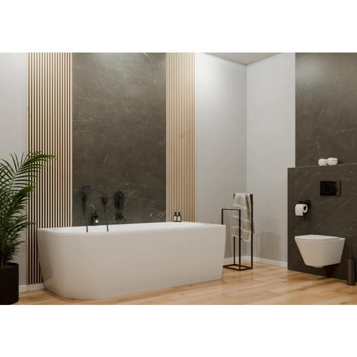Modee Płyta Mineralna SPC Monreale Black 518C 1200x600mm