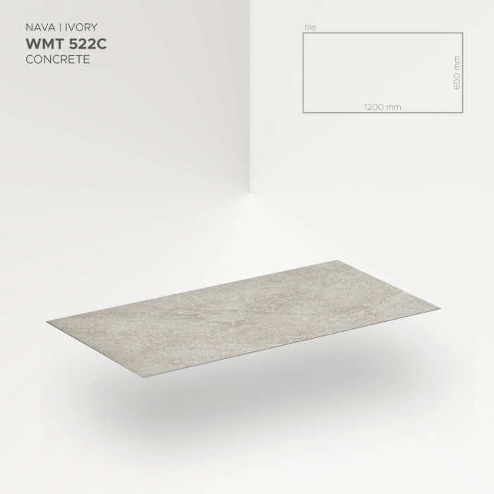 Modee Płyta Mineralna SPC Nava Ivory 522C 1200x600mm