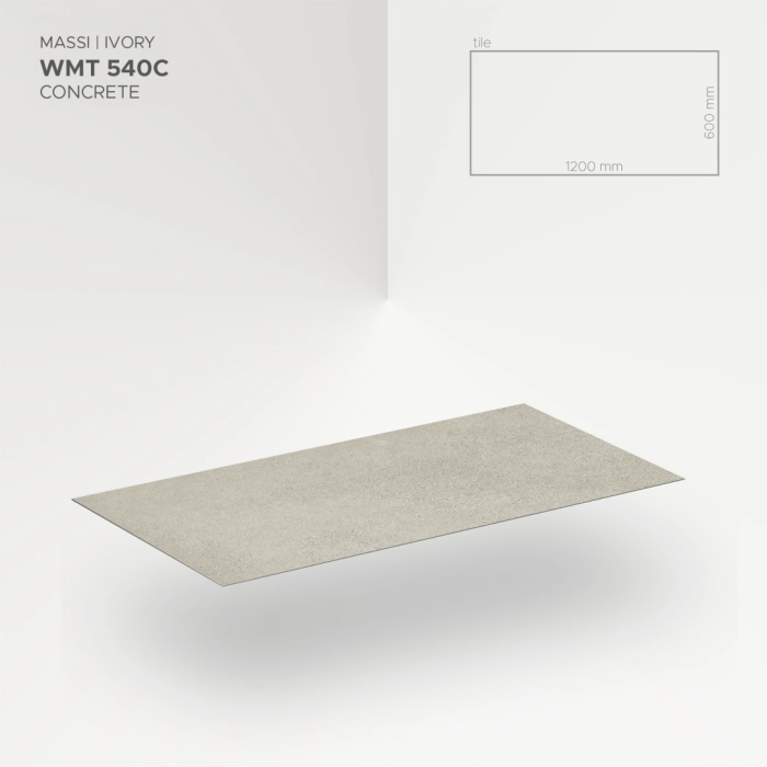 Modee Płyta Mineralna SPC Massi Ivory 540C 1200x600mm