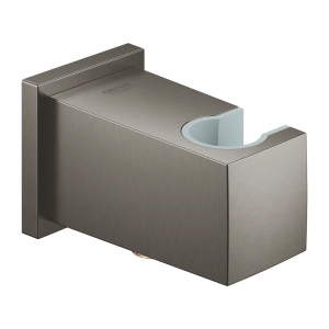 Euphoria cube kolanko przyłączeniowe ścienne, dn 15 brushed hard graphite 26370AL0 Grohe