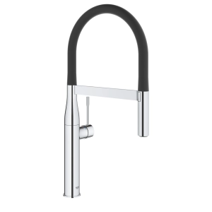 Essence jednouchwytowa bateria zlewozmywakowa, dn 15 chrom, czarny 30294000 Grohe