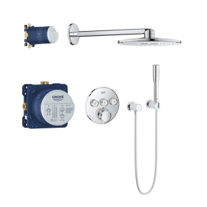 Grohtherm Smartcontrol zestaw prysznicowy Rainshower smartactive 310 chrom 34705000 Grohe