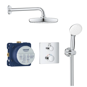 Grohtherm zestaw prysznicowy Tempesta 210 chrom 34729000 Grohe