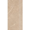 Sunnydust Beige Stopnica Prosta Nacinana Mat. 29,8x59,8 Paradyż