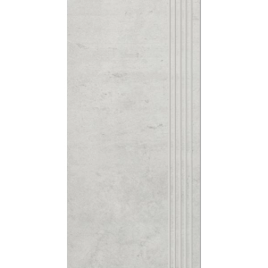 Scratch Bianco Stopnica Prosta Nacinana Półpoler 29,8x59,8 Paradyż